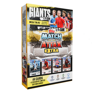 Topps Match Attax Champions League Giants of the Game Mega Tin #3 Trading Cards 24/25 (48 Cards)