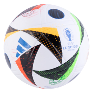 adidas UEFA Euro 2024 Top League Ball (White/Black/Glory Blue)