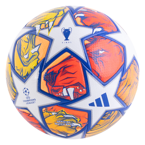 adidas UEFA Champions League Top Ball 23/24 (White/Glory Blue/Flash Orange)
