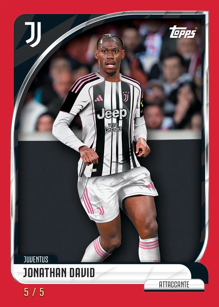 Topps Juventus 25/26 Collectors Tin Set Trading Cards (Black/White) | SoccerWearhouse
