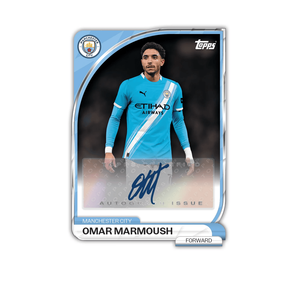 Topps Manchester City Collector Tin Trading Cards 26/27 (Light Blue) | SoccerWearhouse