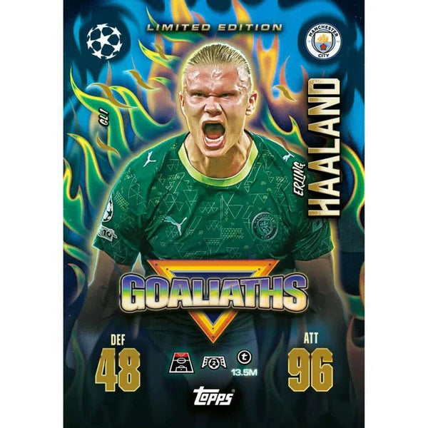 Topps Match Attax 2025/26 Goaliaths Mega Tin #1 (45 Cards + 3 Limited