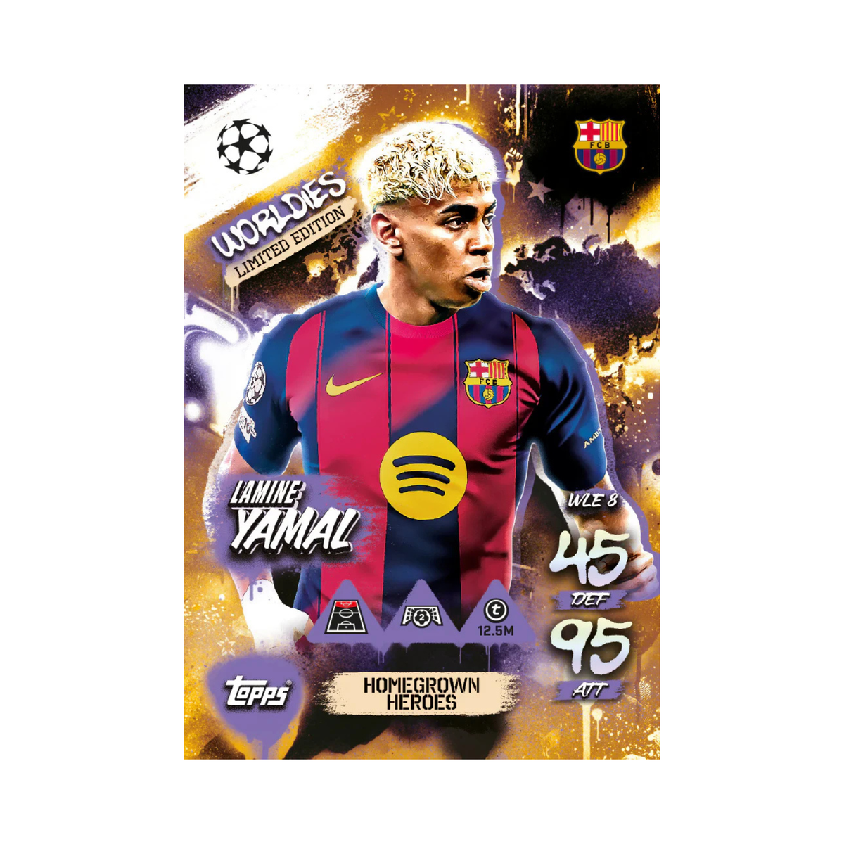 Topps Match Attax 25/26 Homegrown Heroes Booster Tin 3 (28 Cards + 3 Limited Edition) | SoccerWearhouse