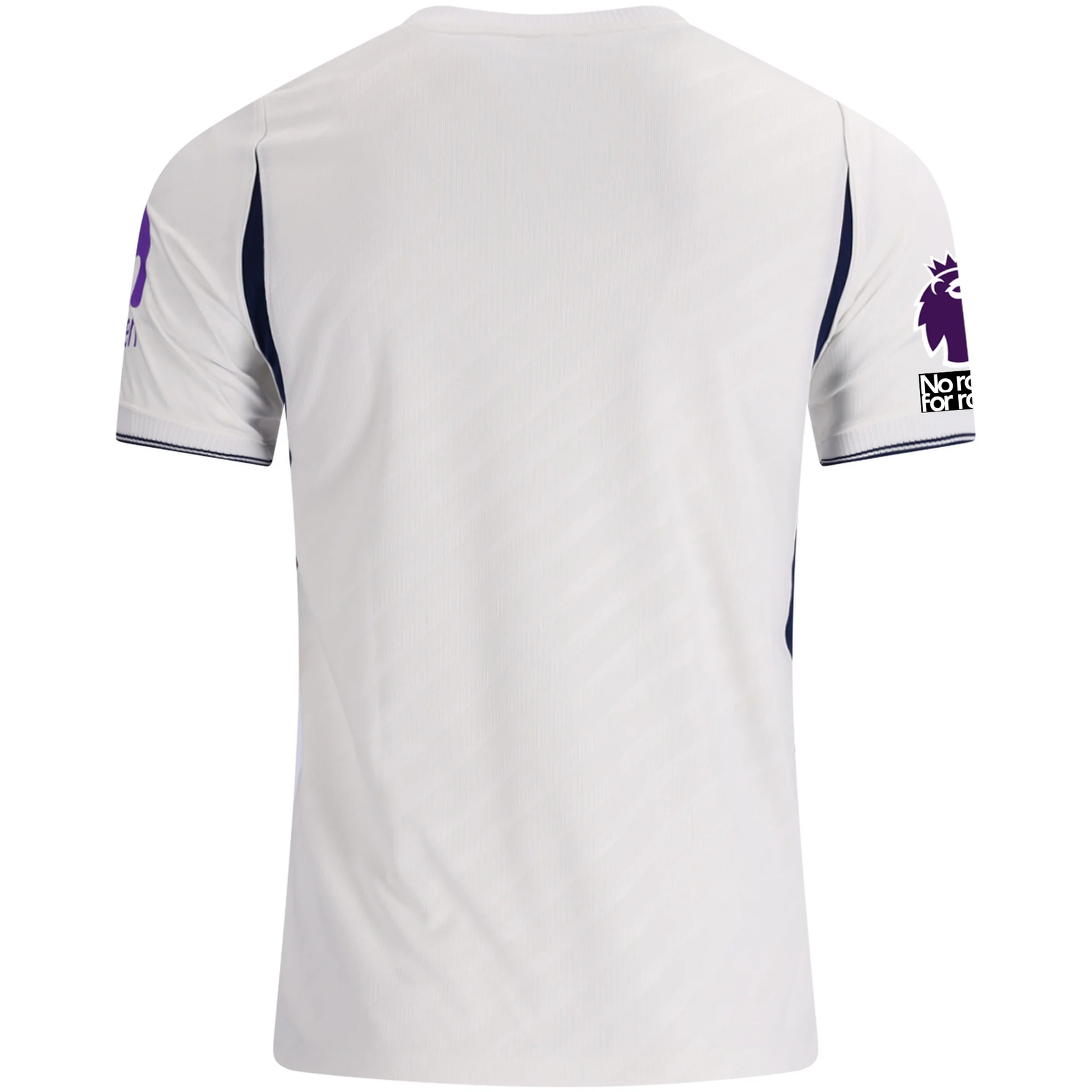 Nike Mens Tottenham Hotspur Home Jersey w/ EPL + No Room For Racism 26/27 (White)