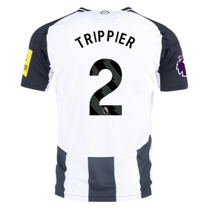 Adidas Newcastle United Authentic Kieran Trippier Home Jersey w/ EPL Patch 24/25 (Black/White)