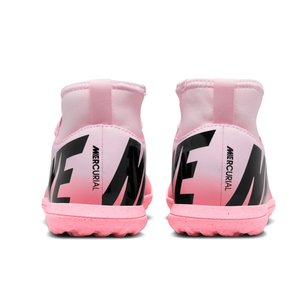 Nike Jr. Superfly 9 Club turf Soccer Shoes (Pink Foam/Black)