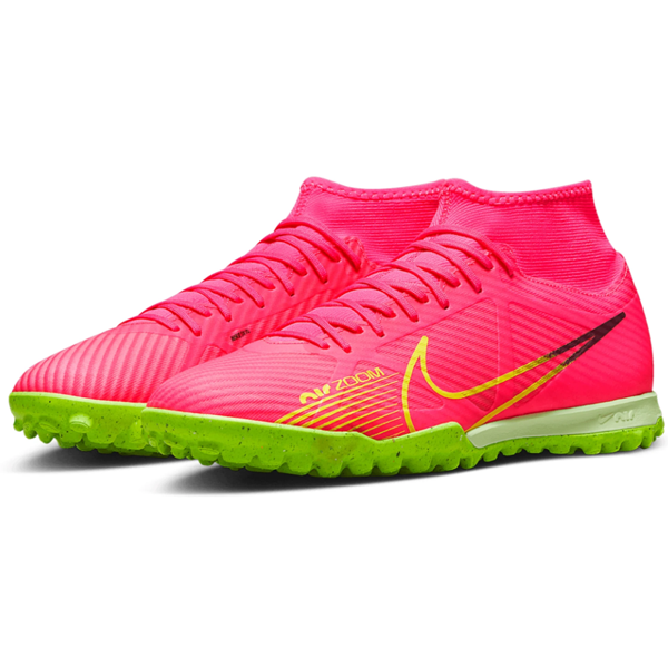 inversión predicción techo Nike Zoom Superfly 9 Academy Turf Soccer Shoes (Pink Blast/Volt-Gridir -  Soccer Wearhouse