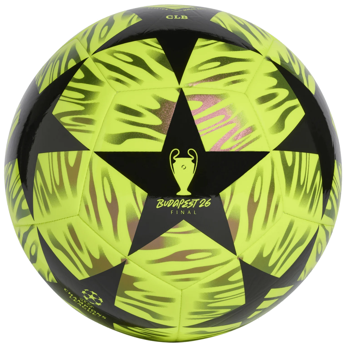 adidas UCL Club Final Ball 25/26 (Solar Yellow/Black)