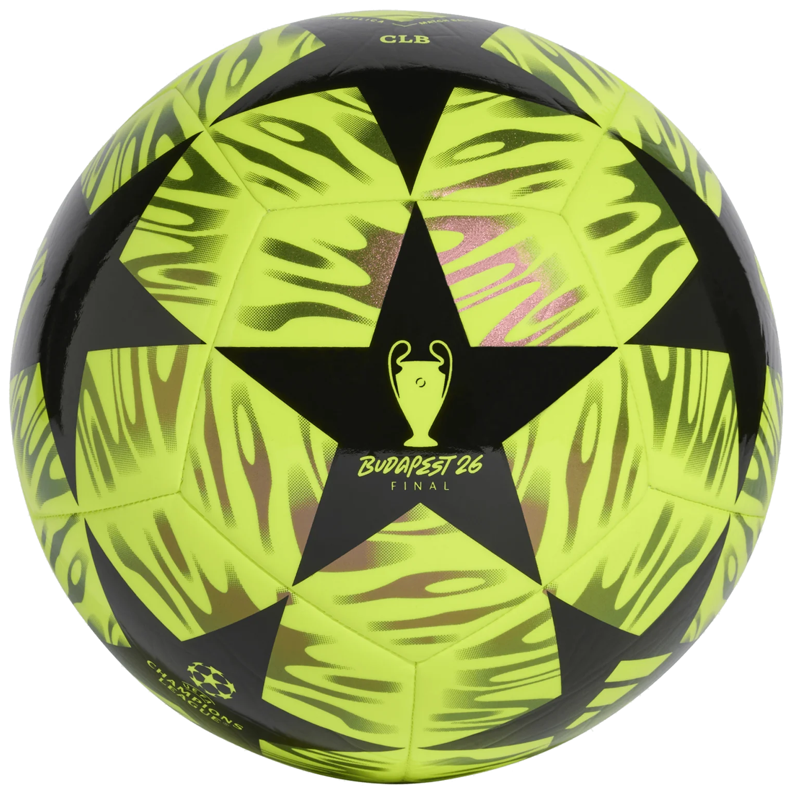 adidas UCL Club Final Ball 25/26 (Solar Yellow/Black)