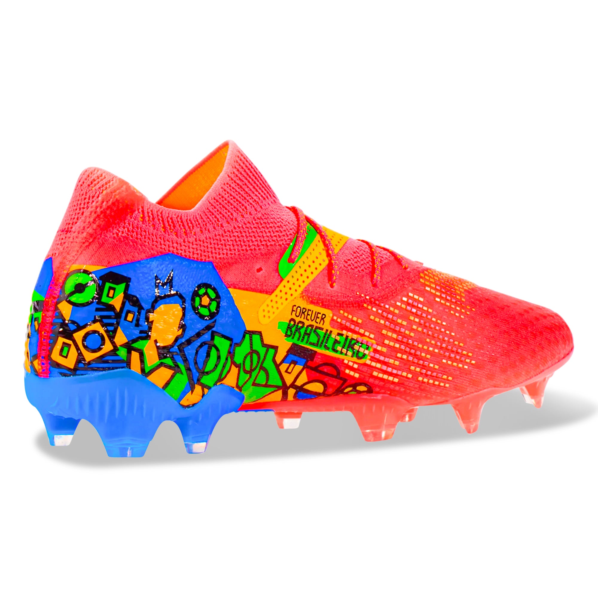 Puma Future 7 Ultimate Neymar Jr. FG/AG Soccer Cleats (Sunset Glow