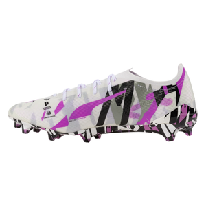 Puma Ultra 5 Ultimate Forever FG Soccer Cleats (White/Magenta/Black)