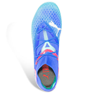 Puma Future 7 Ultimate FG/AG Soccer Cleats (Bluemazing/Puma White)