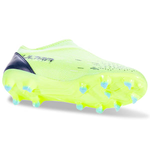 Puma Jr. Ultra Match LL FG/AG Soccer Shoes (Fizzy Light/Parisian Blue)