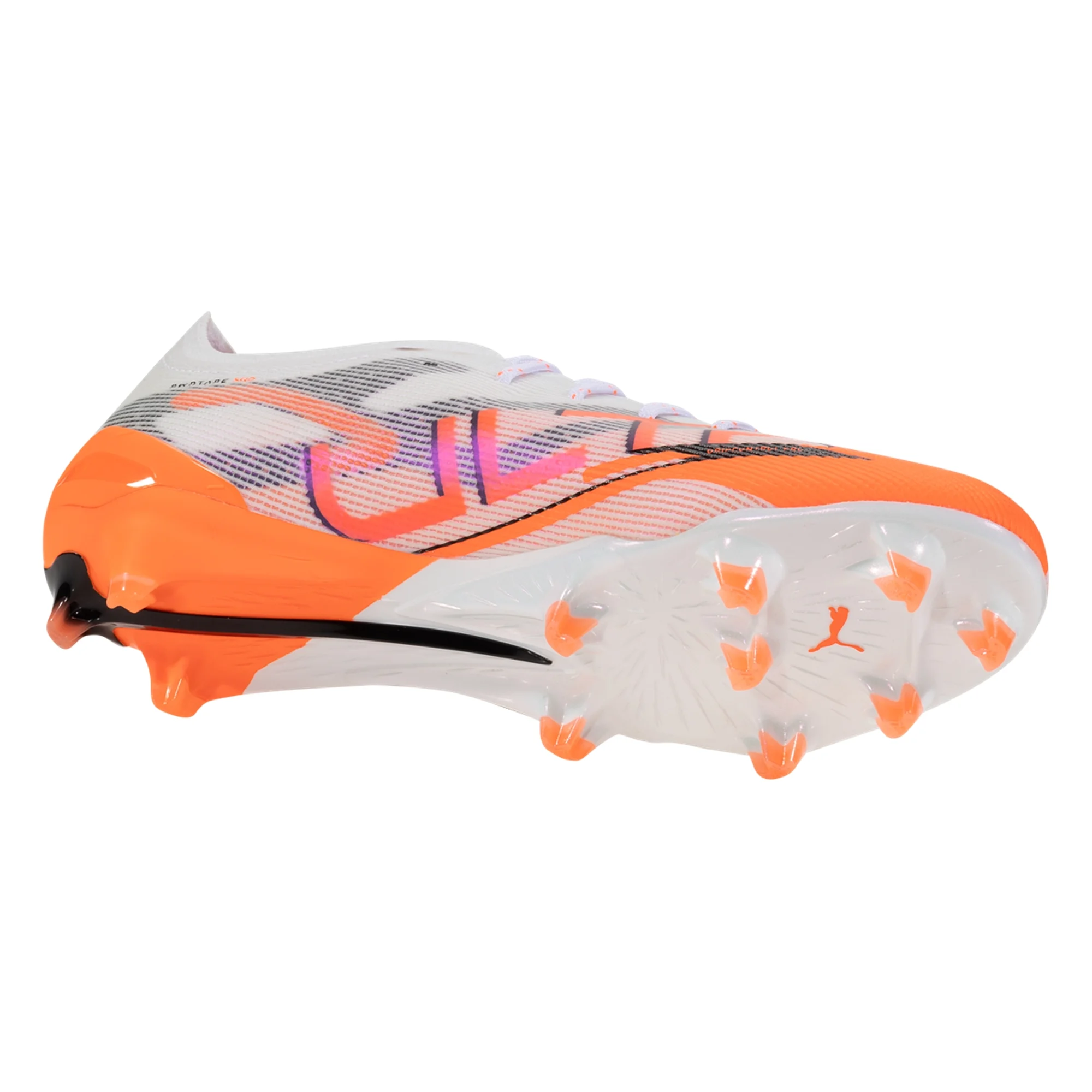 Puma Ultra 5 Ultimate FG Soccer Cleats (Puma White/Puma Black/Red)