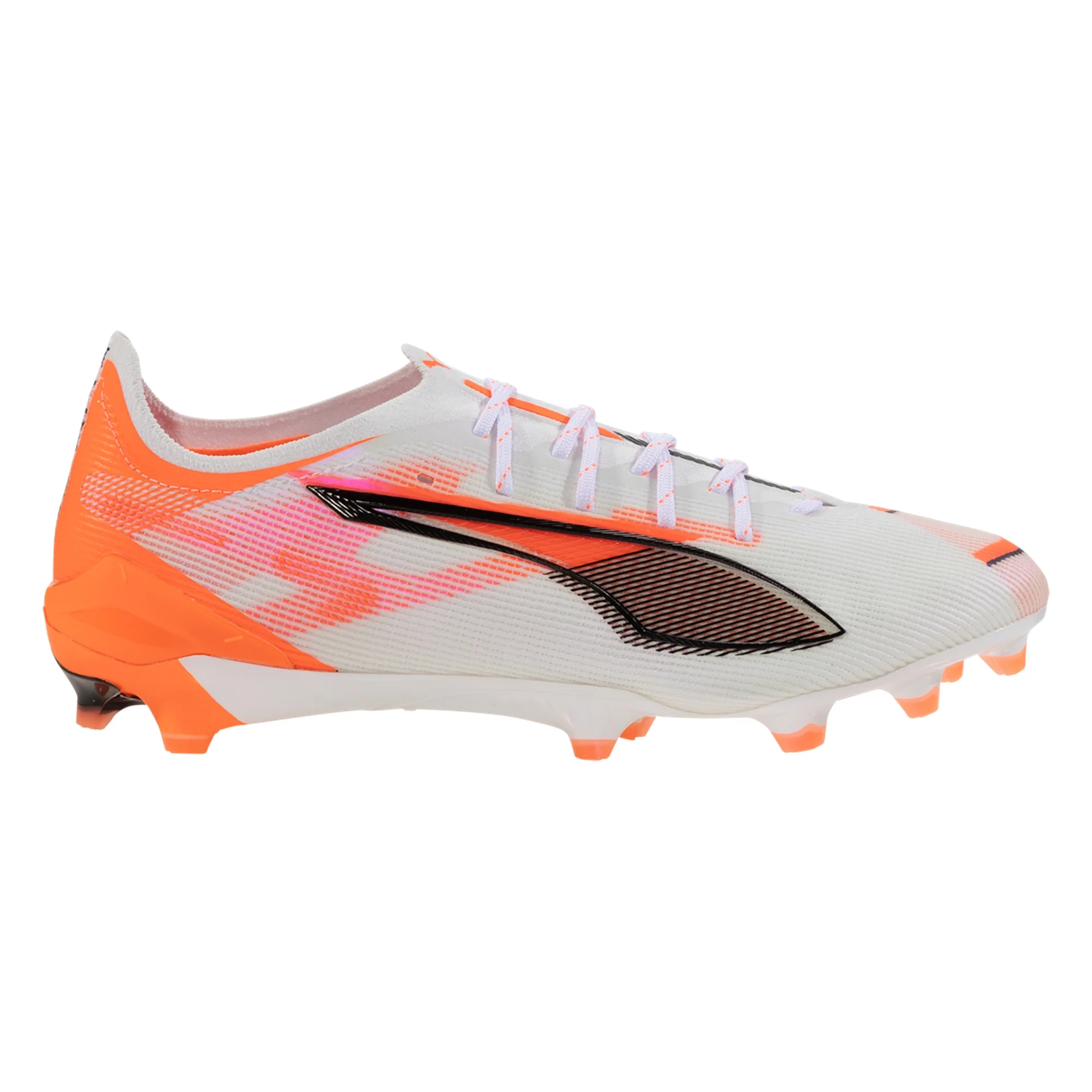 Puma Ultra 5 Ultimate FG Soccer Cleats (Puma White/Puma Black/Red)