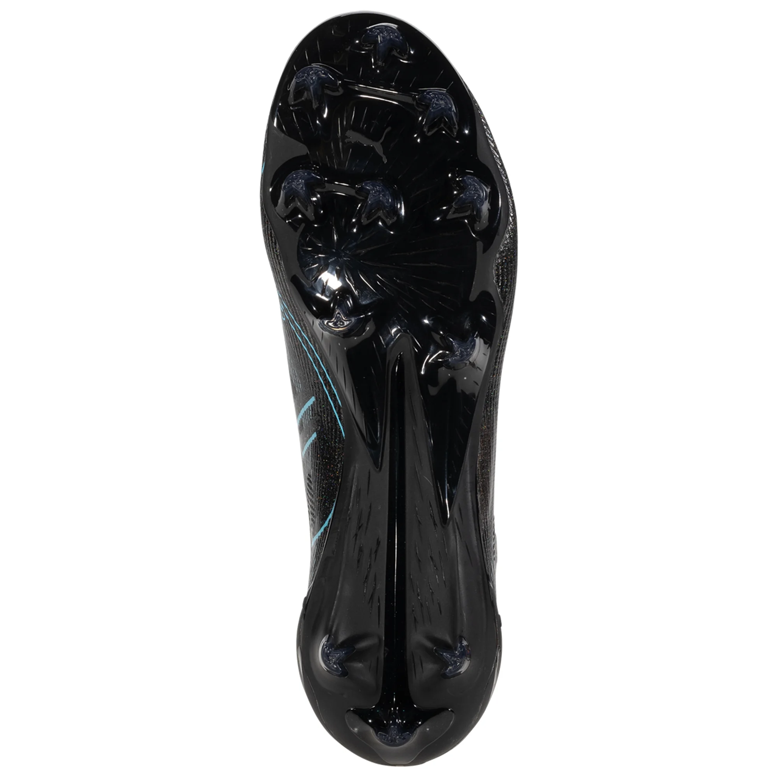 Puma Ultra 5 Ultimate FG Soccer Cleats (Black/Silver/Bright Royal)