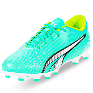 Puma Jr. Ultra Play FG/AG Soccer Cleats (Peppermint/White)