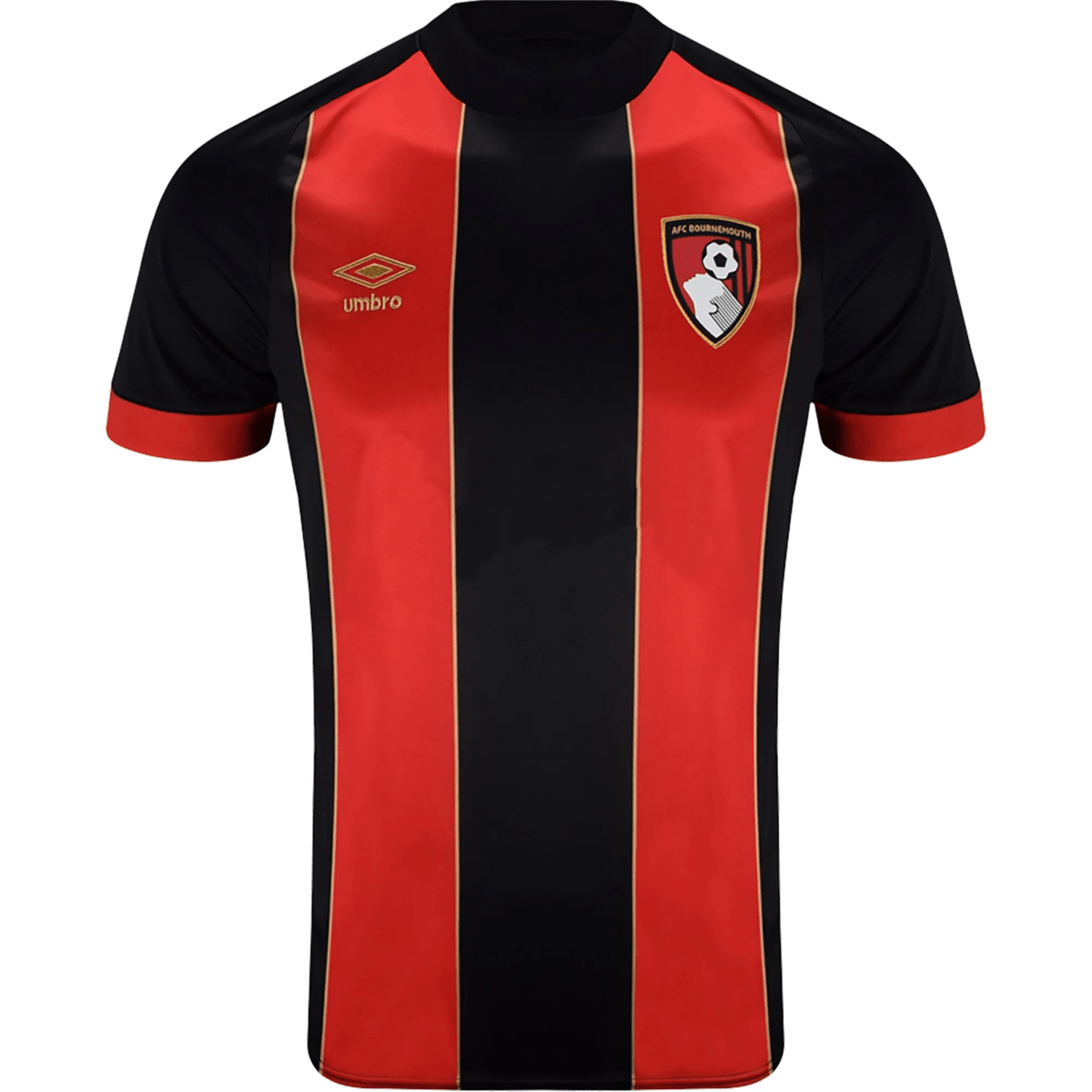 Umbro AFC Bournemouth Home Jersey 24/25 (Red/Black) | SoccerWearhouse