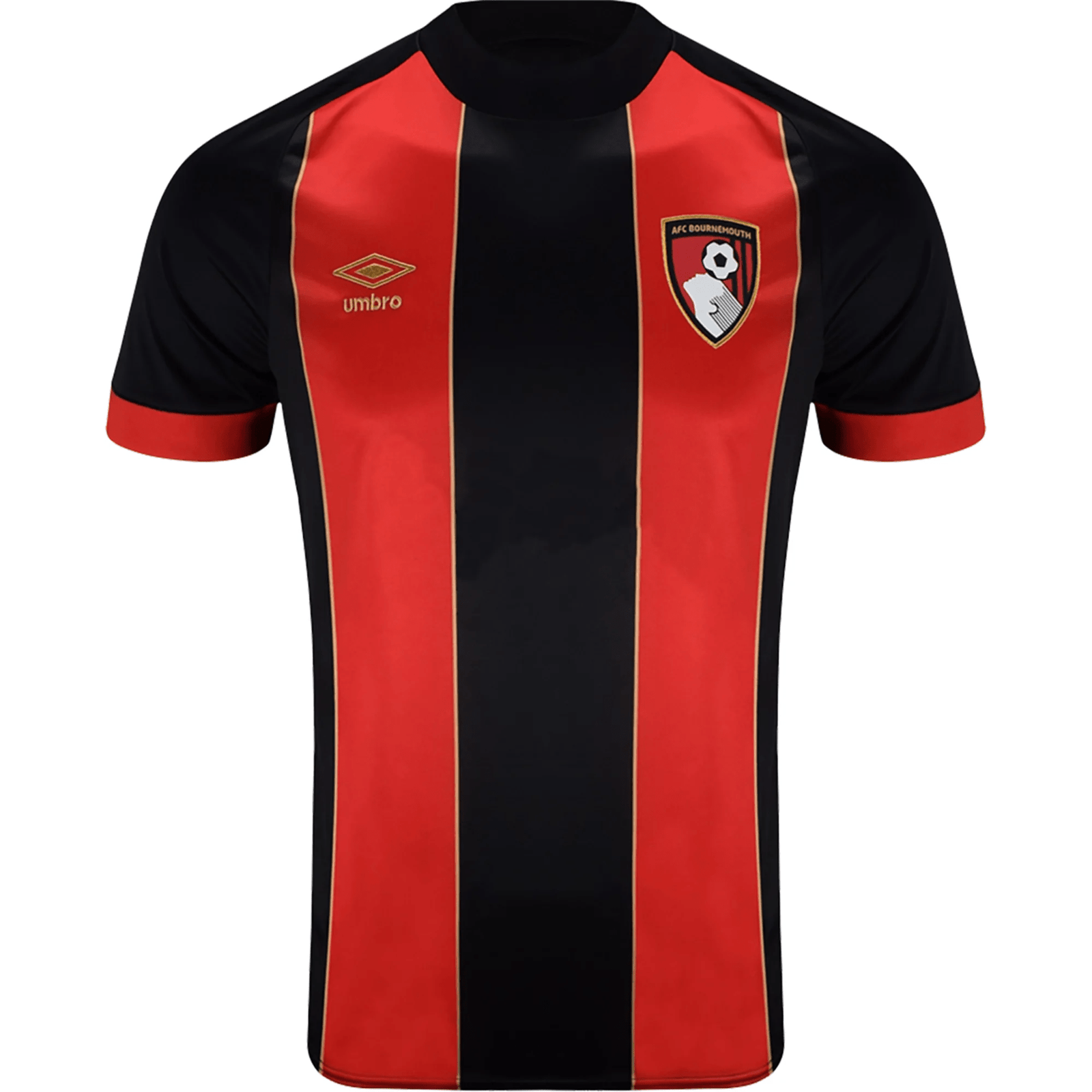 Umbro AFC Bournemouth Home Jersey 24/25 (Red/Black) | SoccerWearhouse