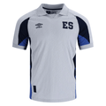 Umbro El Salvador Away Jersey 2026 (Grey/Navy)
