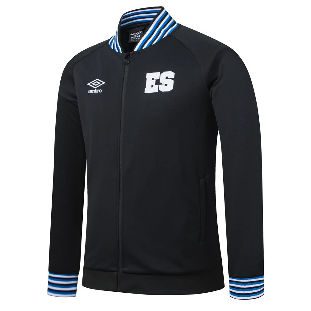 Umbro El Salvador Presentation Jacket 25/26 (Black) | SoccerWearhouse