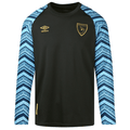 Umbro Guatemala Long Sleeve Prematch Jersey 23/24 (Black/Blue/Gold