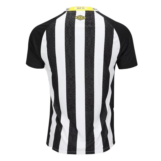 Umbro Men's Santos FC Away Jersey 25/26 (Black/White) | SoccerWearhouse