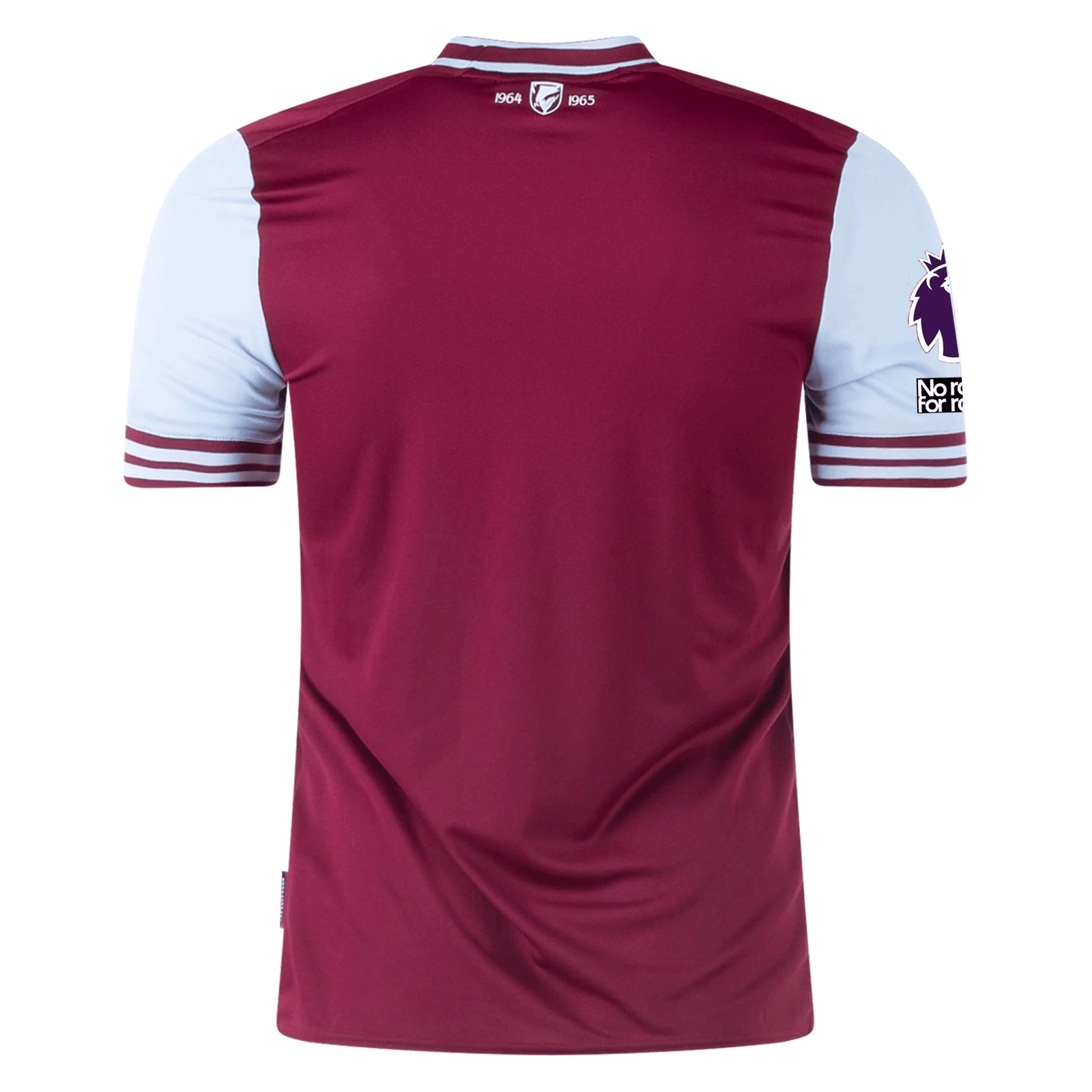 Umbro West Ham James Ward - Prowse Home Jersey w/ EPL + No Room For Racism Patches 24/25 (Maroon/Sky Blue) | SoccerWearhouse