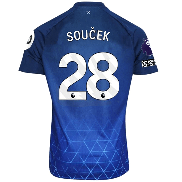 Umbro West Ham Tomas Soucek Third Jersey w/ EPL + No Room For Racism P Umbro West Ham Tomas Soucek Third Jersey w/ EPL + No Room For Racism P