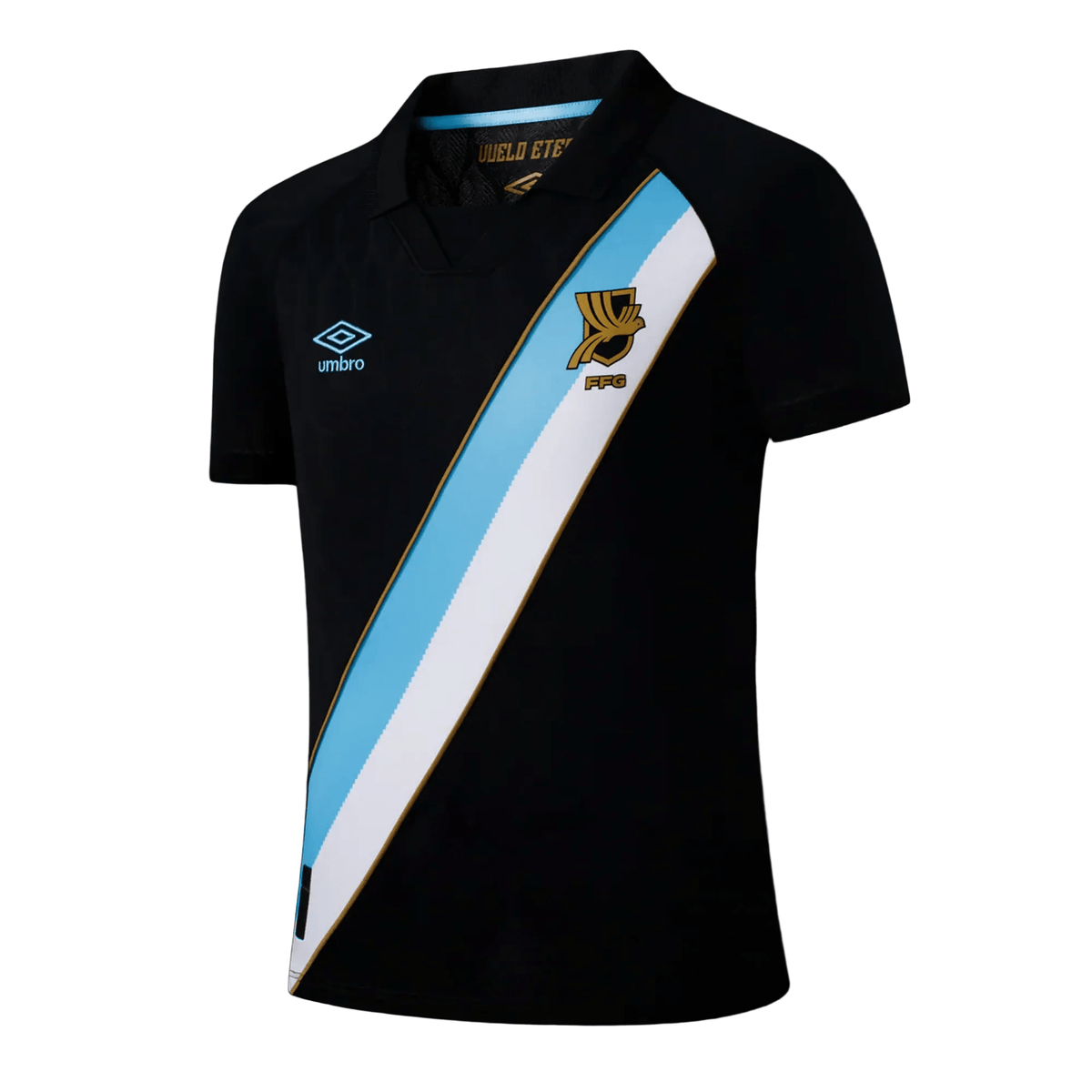 Umbro Youth Guatemala Away Jersey 2026 (Black) | SoccerWearhouse