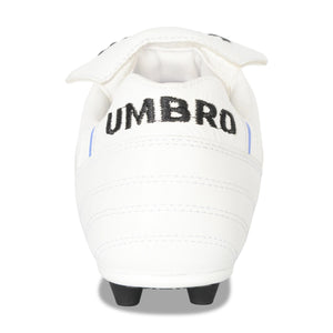 Umbro Speciali Pro 24 FG Soccer Cleats (White/Black/Royal)