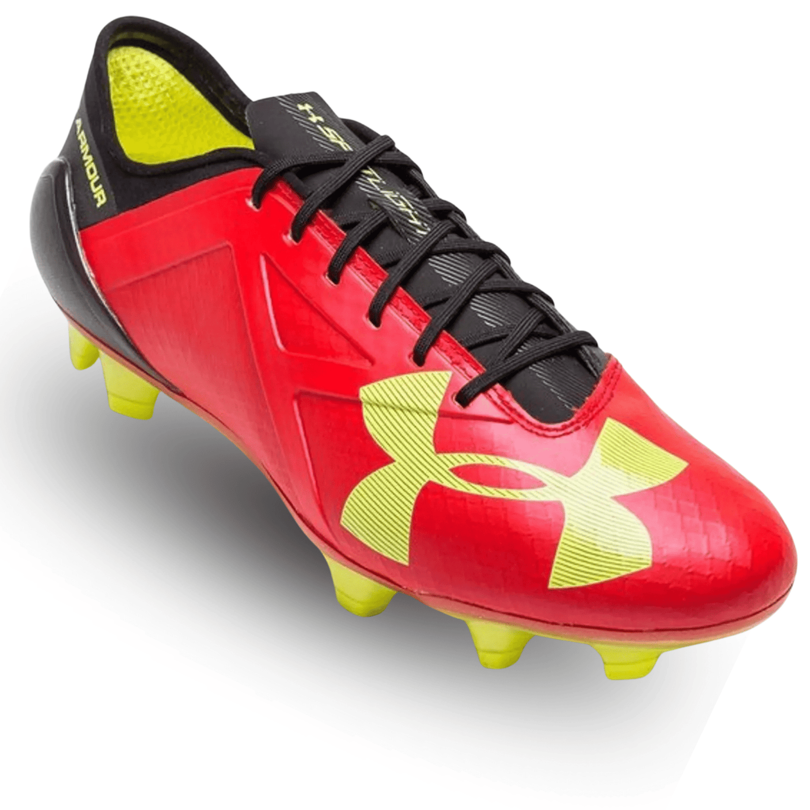 Under Armour Spotlight FG (Red) | SoccerWearhouse