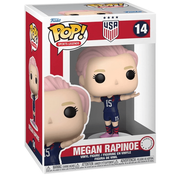 United States WC Megan Rapinoe Funko Pop | SoccerWearhouse