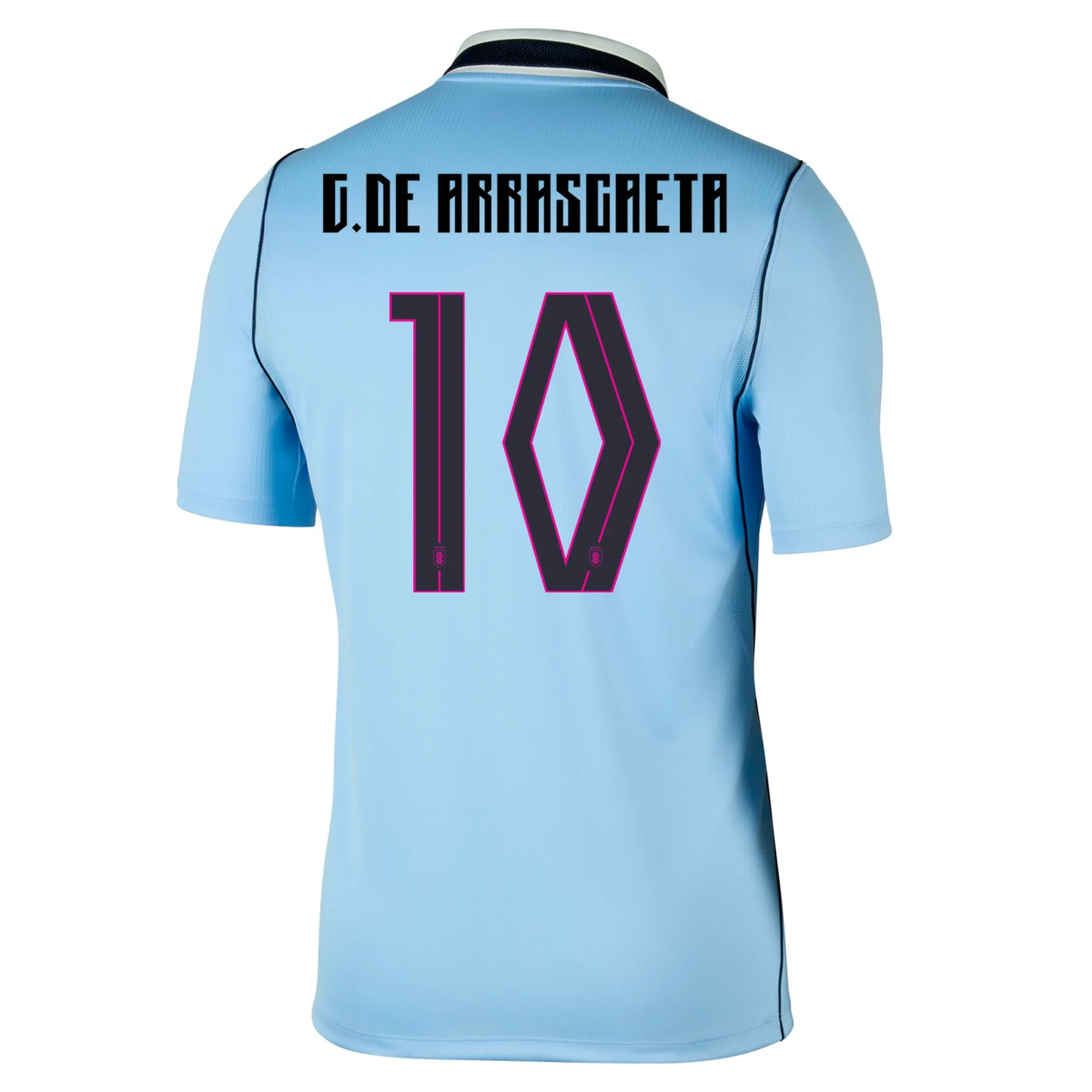 Nike Mens Uruguay Match Authentic de Arrascaeta Home Jersey 2026 (Royal Tint/Obsidian)