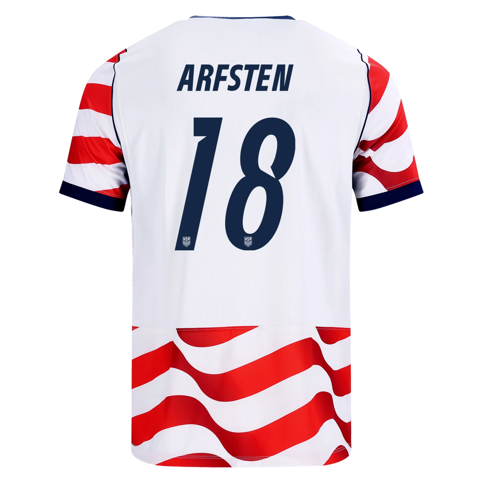 Nike Mens United States Max Arfsten Stadium Home Jersey 2026 (Sail/Midnight Navy)