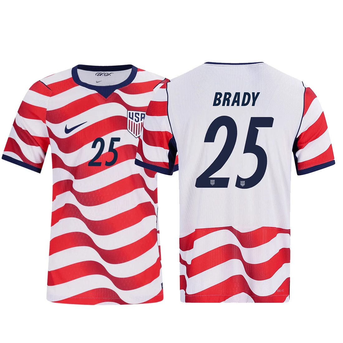 Nike Mens Luna United States Match Authentic Home Jersey 2026 (Sail/Midnight Navy)