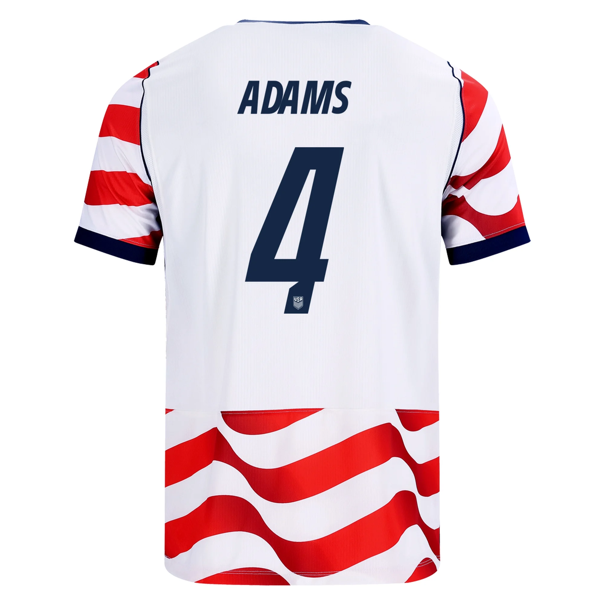 Nike Mens United States Tyler Adams Stadium Home Jersey 2026 (Sail/Midnight Navy)