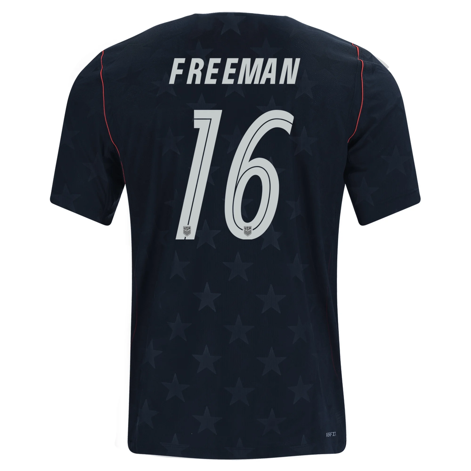 Nike Mens United States Max Freeman Away Stadium Jersey 2026 (Dark Obsidian/Pure Platinum)