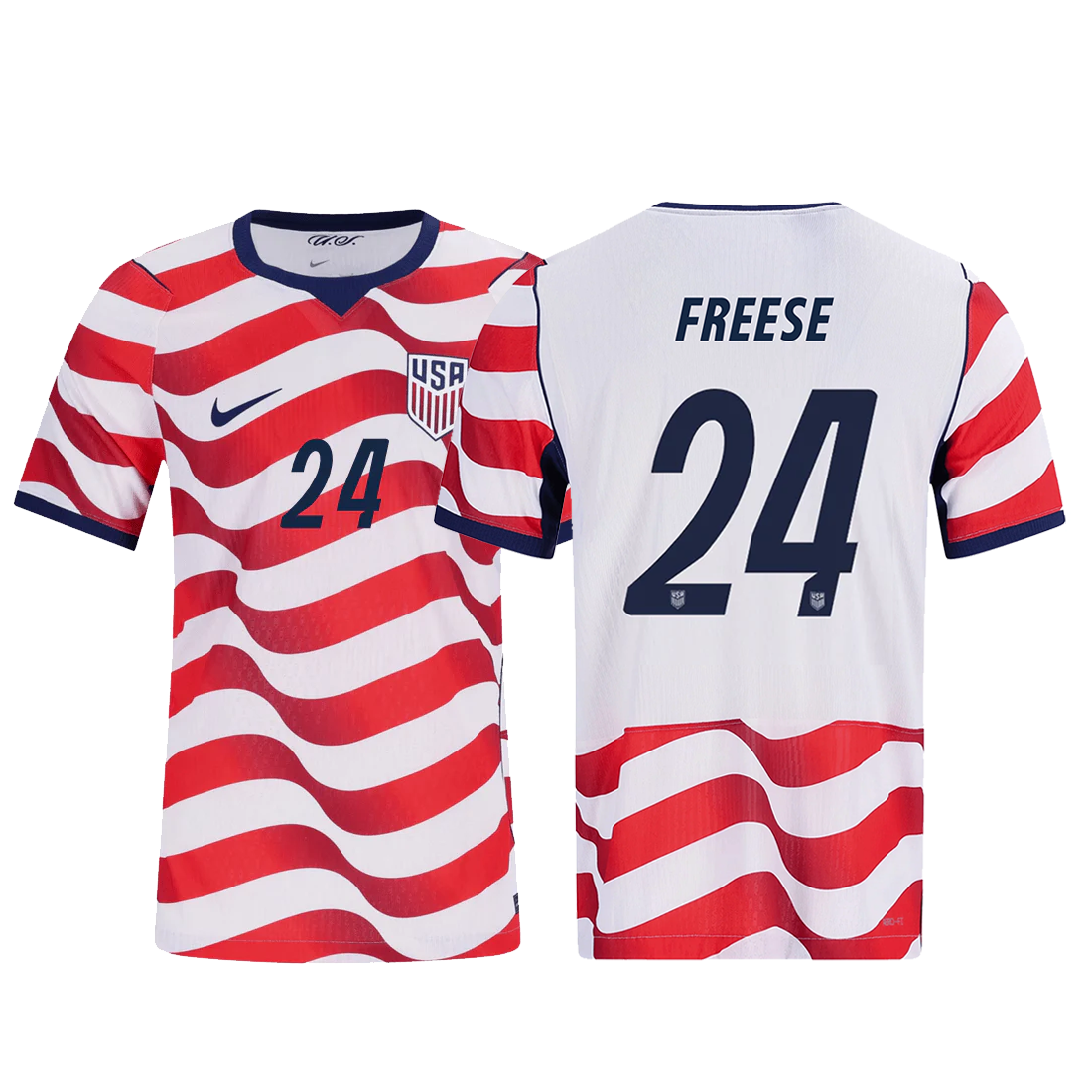 Nike Mens Matt Freese United States Match Authentic Home Jersey 2026 (Sail/Midnight Navy)