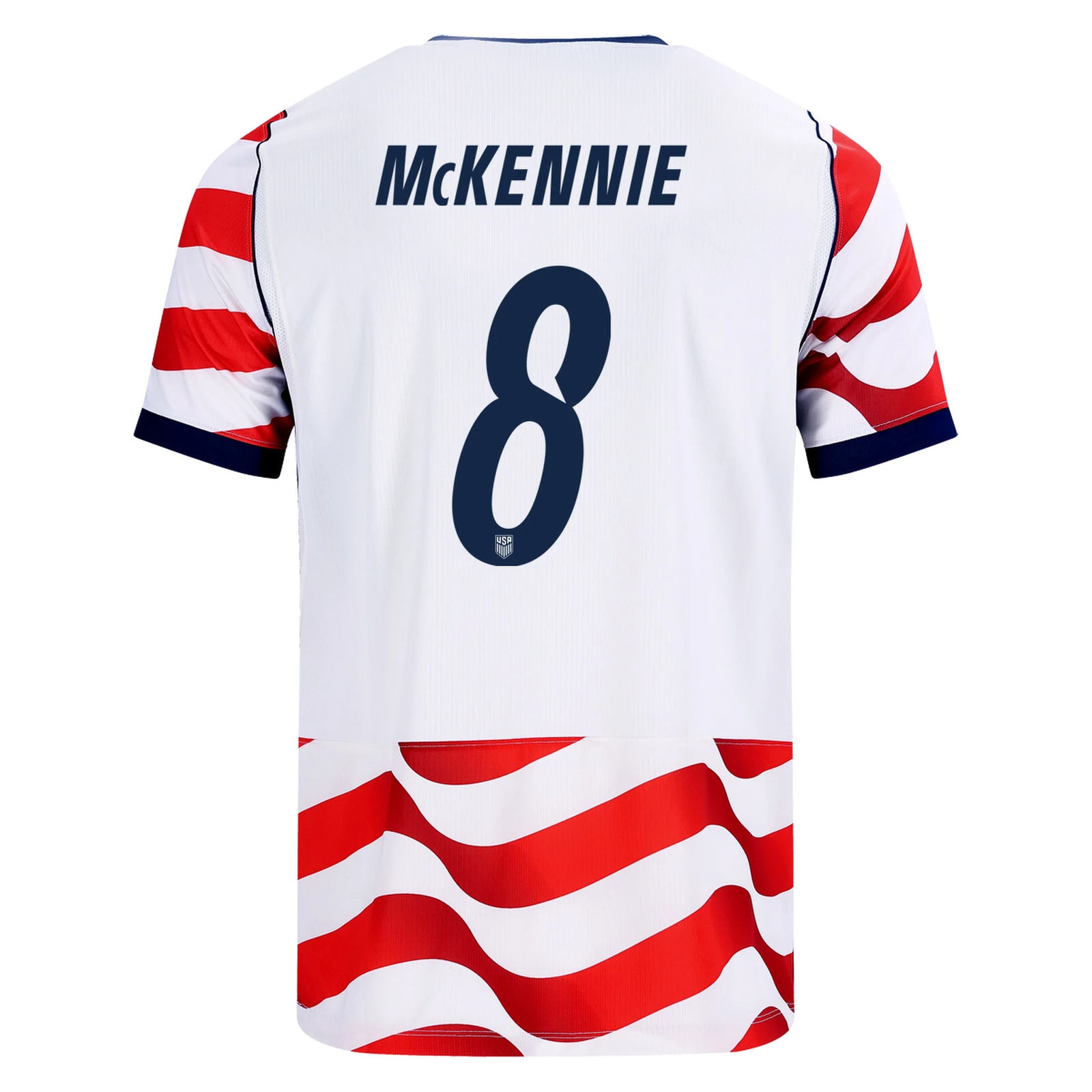Nike Mens United States Weston McKennie Stadium Home Jersey 2026 (Sail/Midnight Navy)