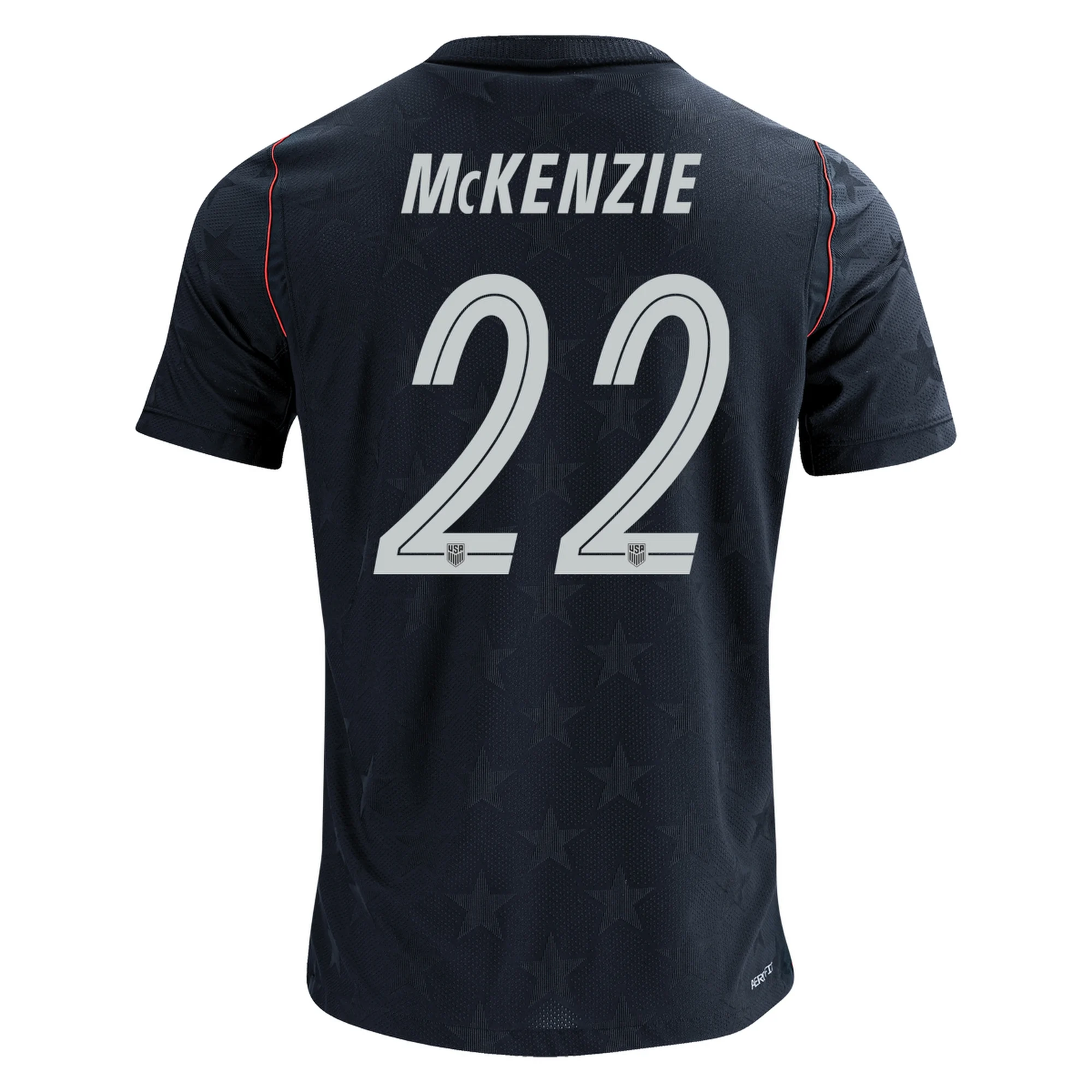 Nike Men's United States Mark McKenzie Match Authentic Away Jersey 2026 (Dark Obsidian/Pure Platinum)