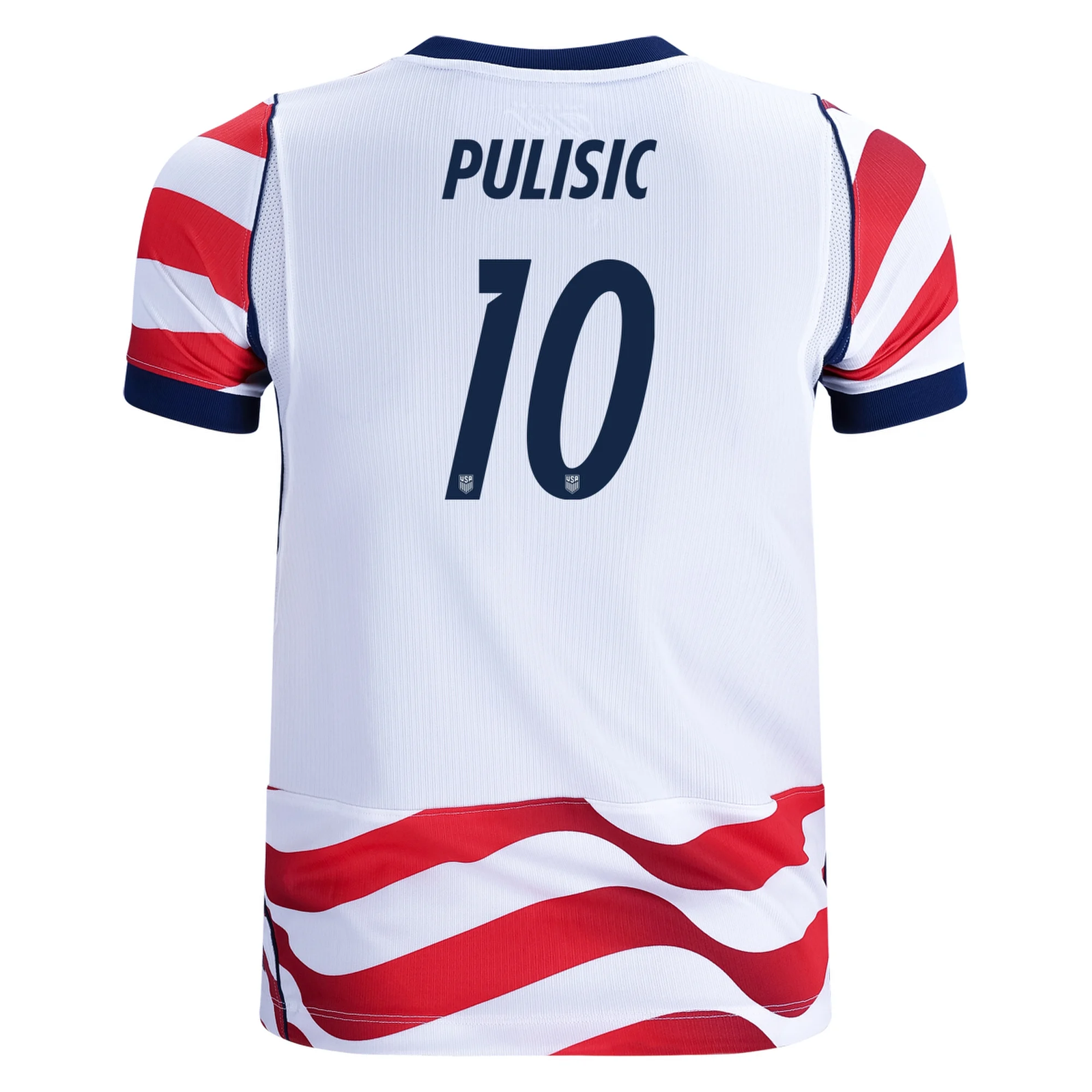 Nike Youth United States Christian Pulisic 2026 Stadium Home Jersey (Sail/Midnight Navy)
