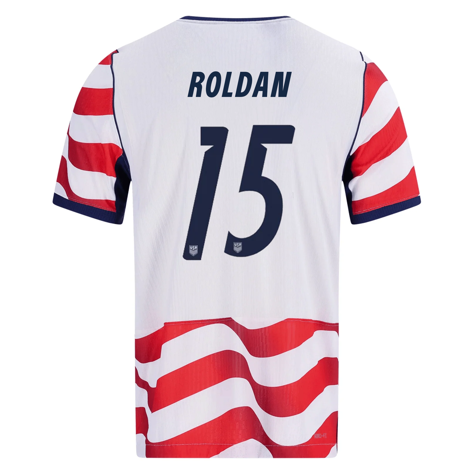 Nike Mens Cristian Roldan United States Match Authentic Home Jersey 2026 (Sail/Midnight Navy)