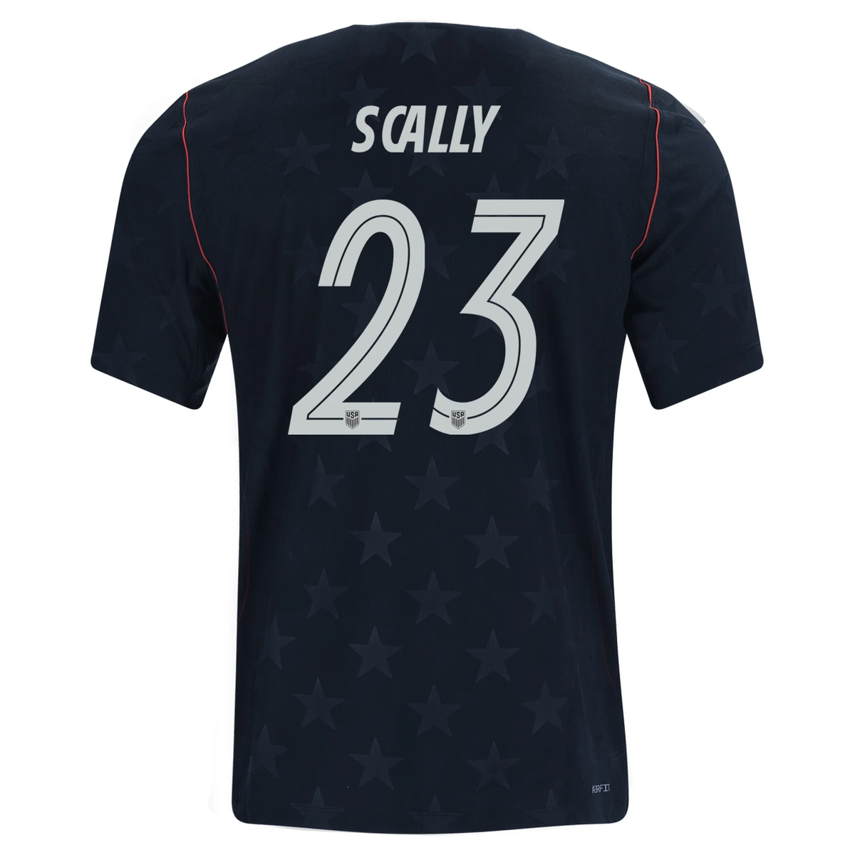Nike Mens United States Joe Scally Away Stadium Jersey 2026 (Dark Obsidian/Pure Platinum)