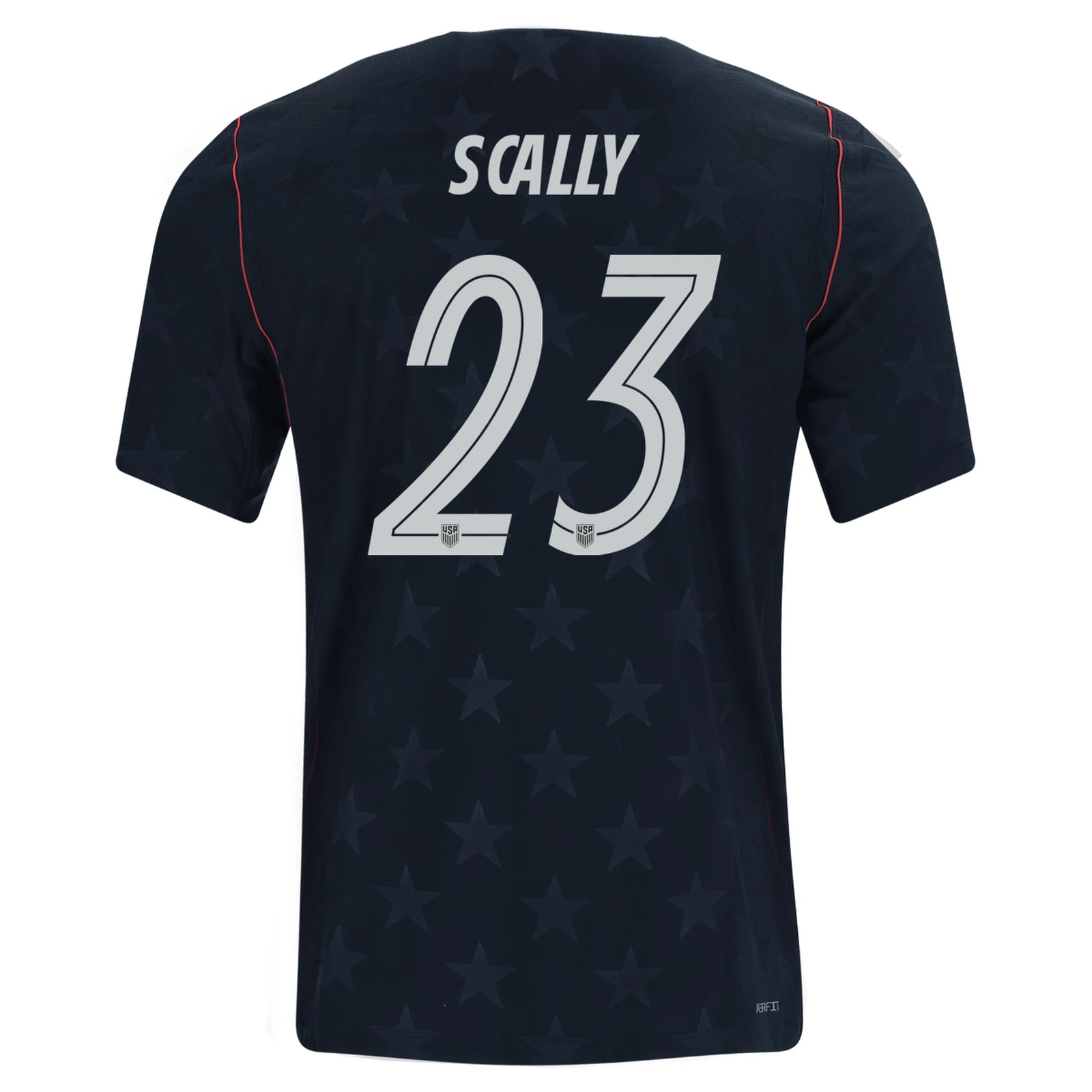 Nike Mens United States Joe Scally Away Stadium Jersey 2026 (Dark Obsidian/Pure Platinum)