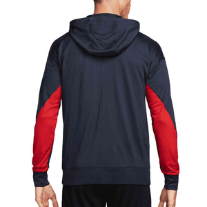 Nike United States Strike Hoodie Track Jacket 24/25 (Obsidian/Sport Red)