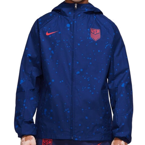 Nike United States AWF Jacket 23/24 (Hyper Royal/Speed Red