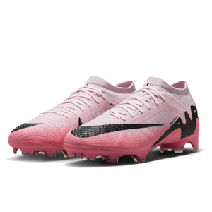 Nike Zoom Vapor 15 Pro FG Soccer Cleats (Pink Foam/Black)