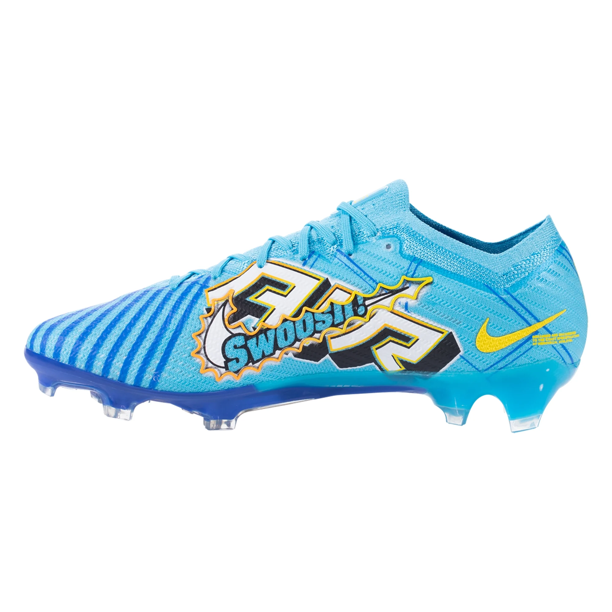 Blue nike vapor sales cleats