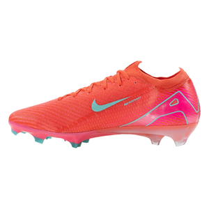 Nike Zoom Vapor 16 Elite FG Soccer Cleats (Ember Glow/Aurora Green)